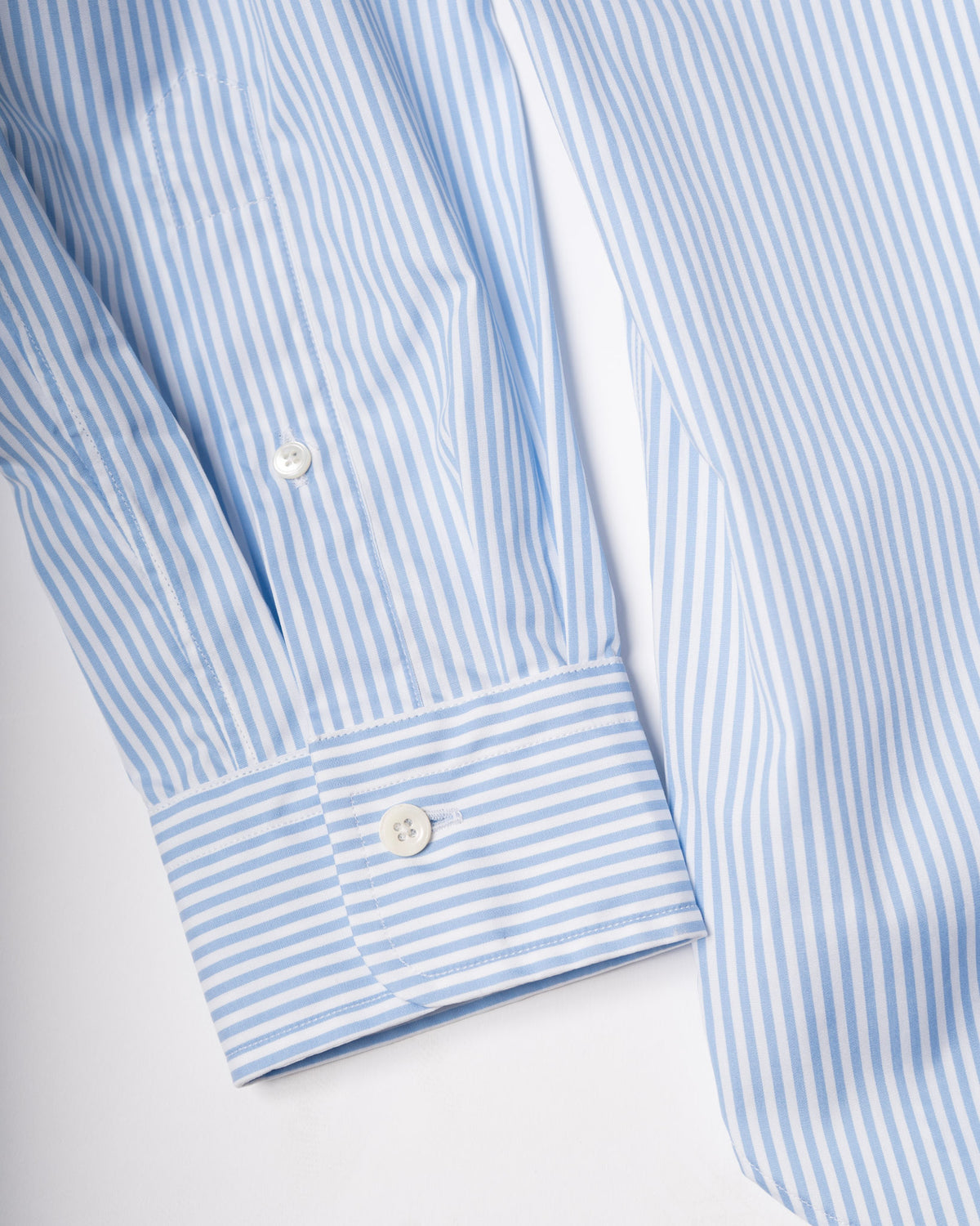 House Shirt in Bengal Stripe Cotton Poplin
