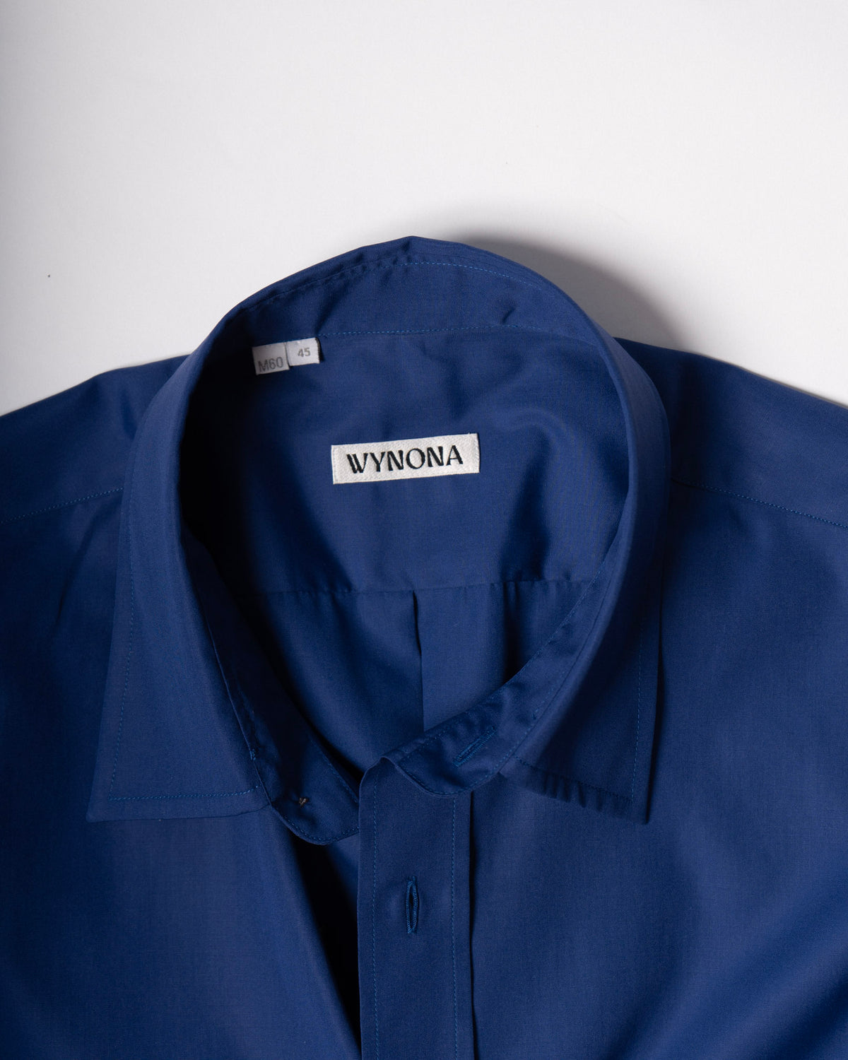 House Shirt in French Blue Cotton Poplin