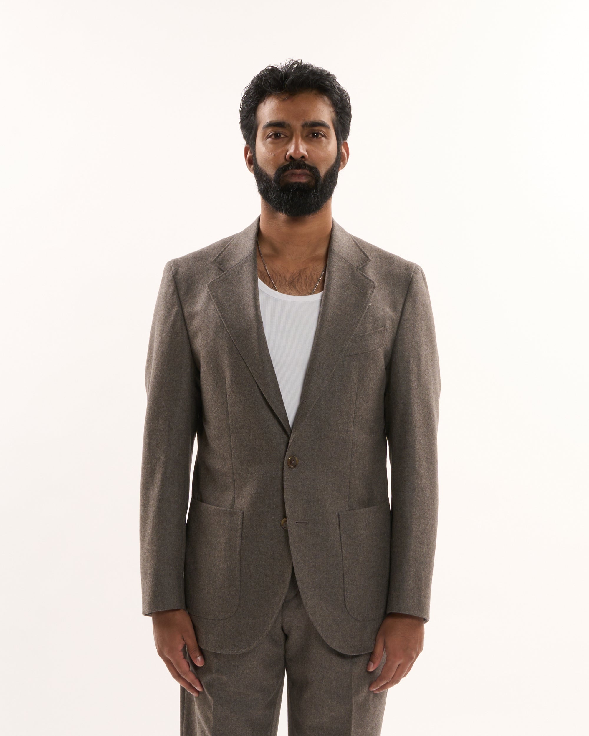 Italian Wool Flannel Type 01 Suit