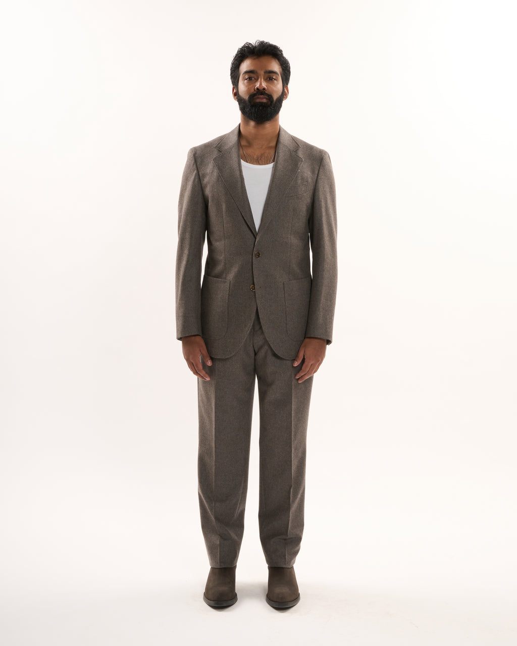 Italian Wool Flannel Type 01 Suit