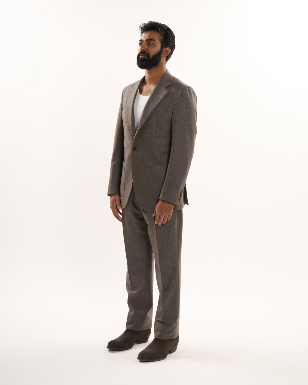 Italian Wool Flannel Type 01 Suit