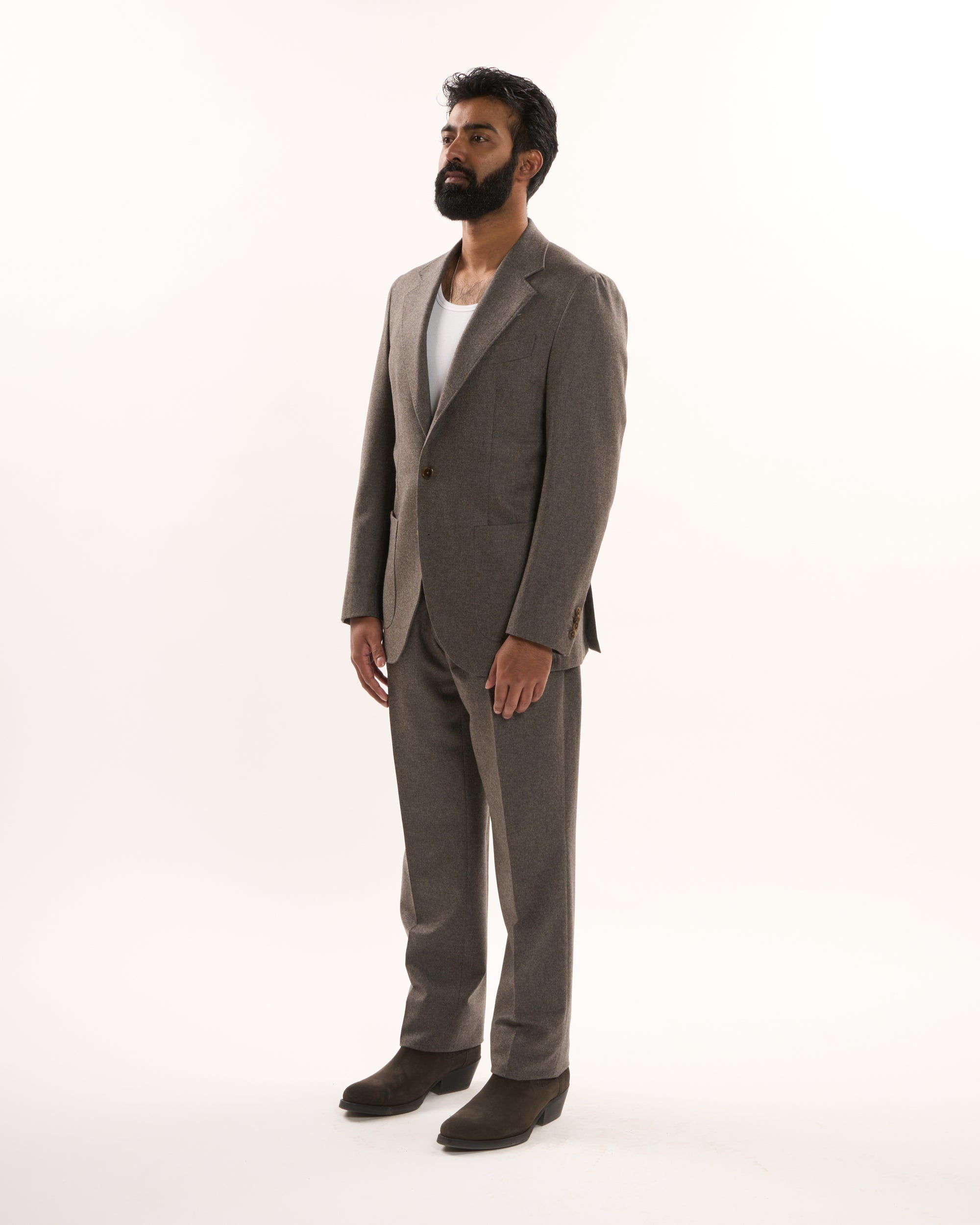 Italian Wool Flannel Type 01 Suit