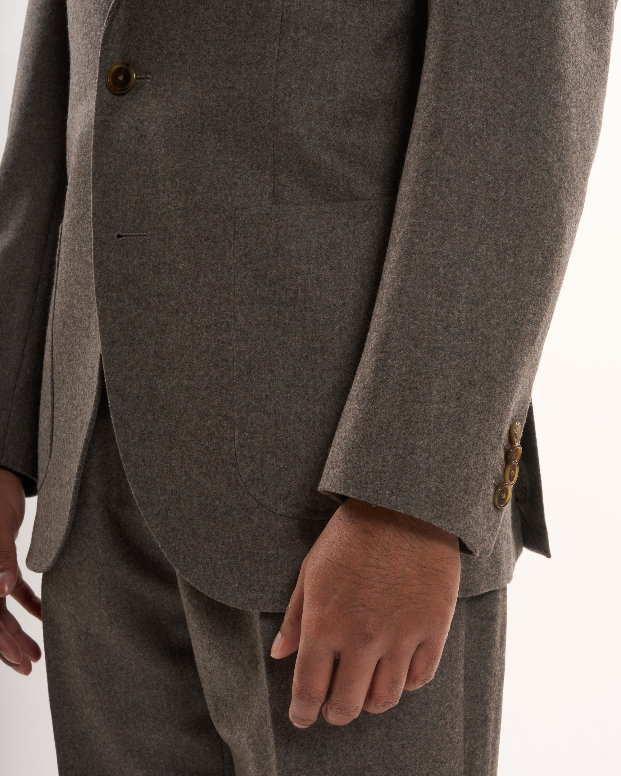 Italian Wool Flannel Type 01 Suit