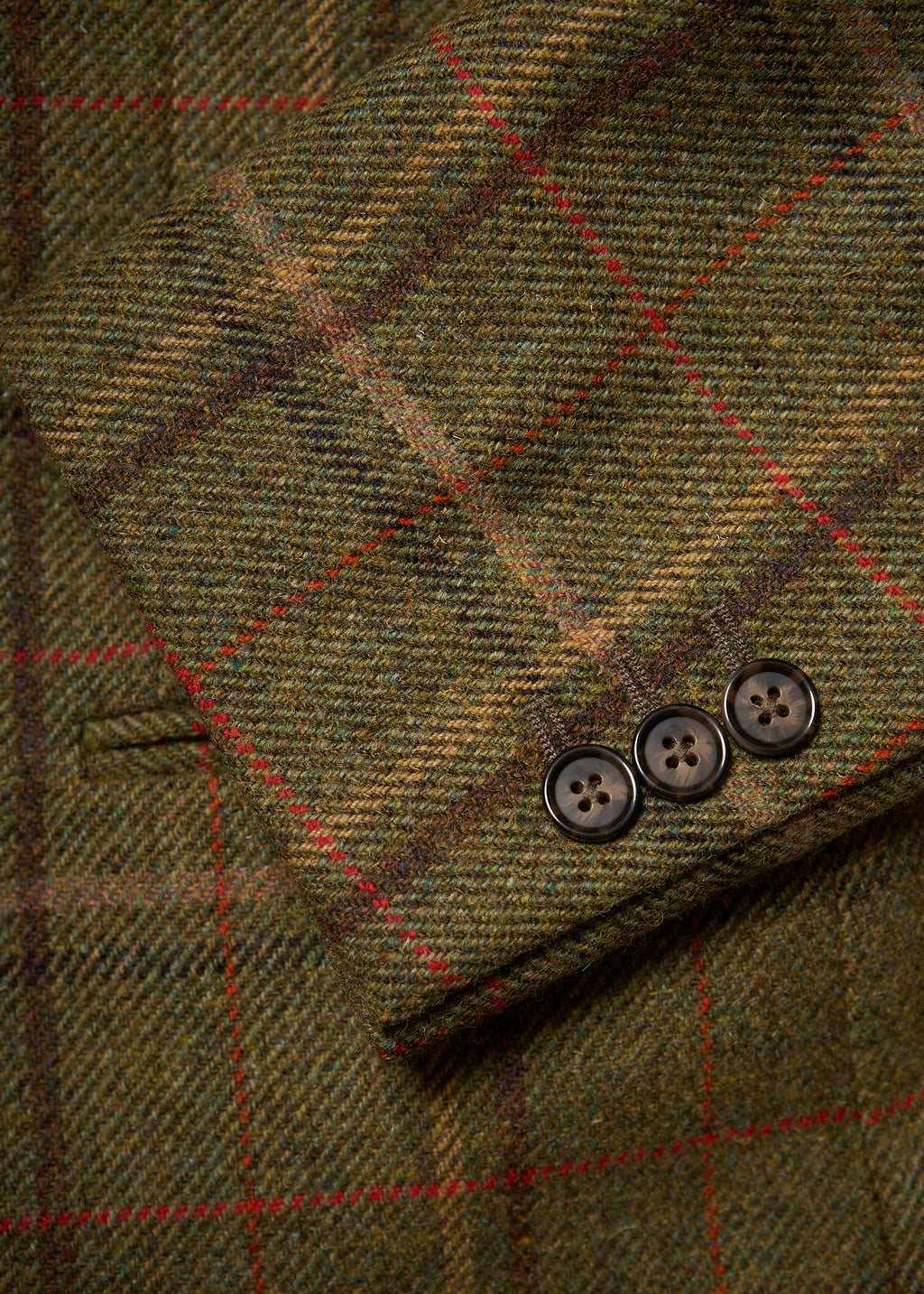 type 01 jacket in wool tweed