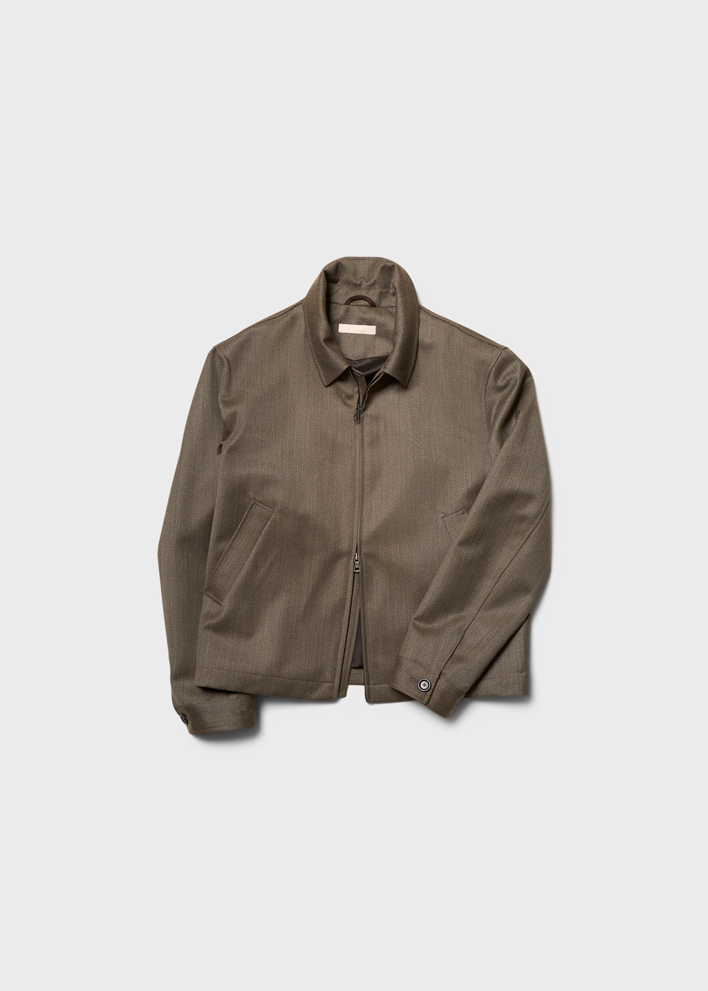 bruno jacket in covert wool
