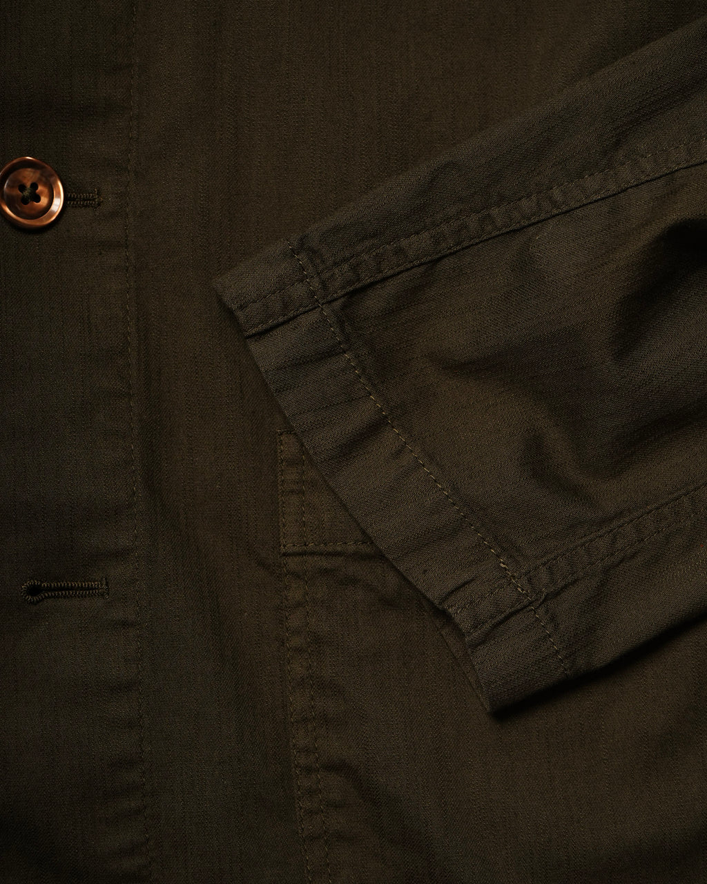 gio jacket in cotton slub