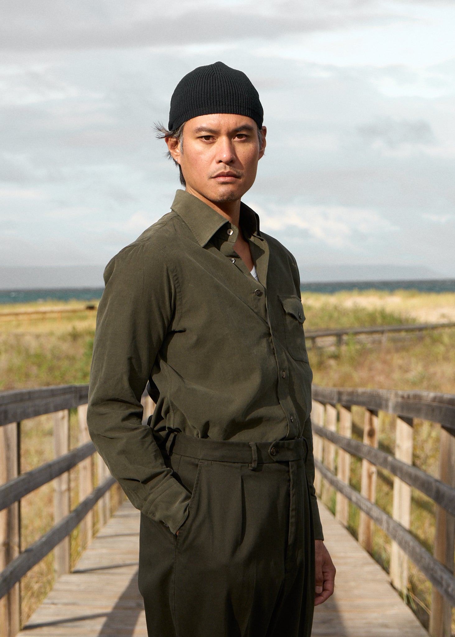 nino shirt in baby cotton corduroy