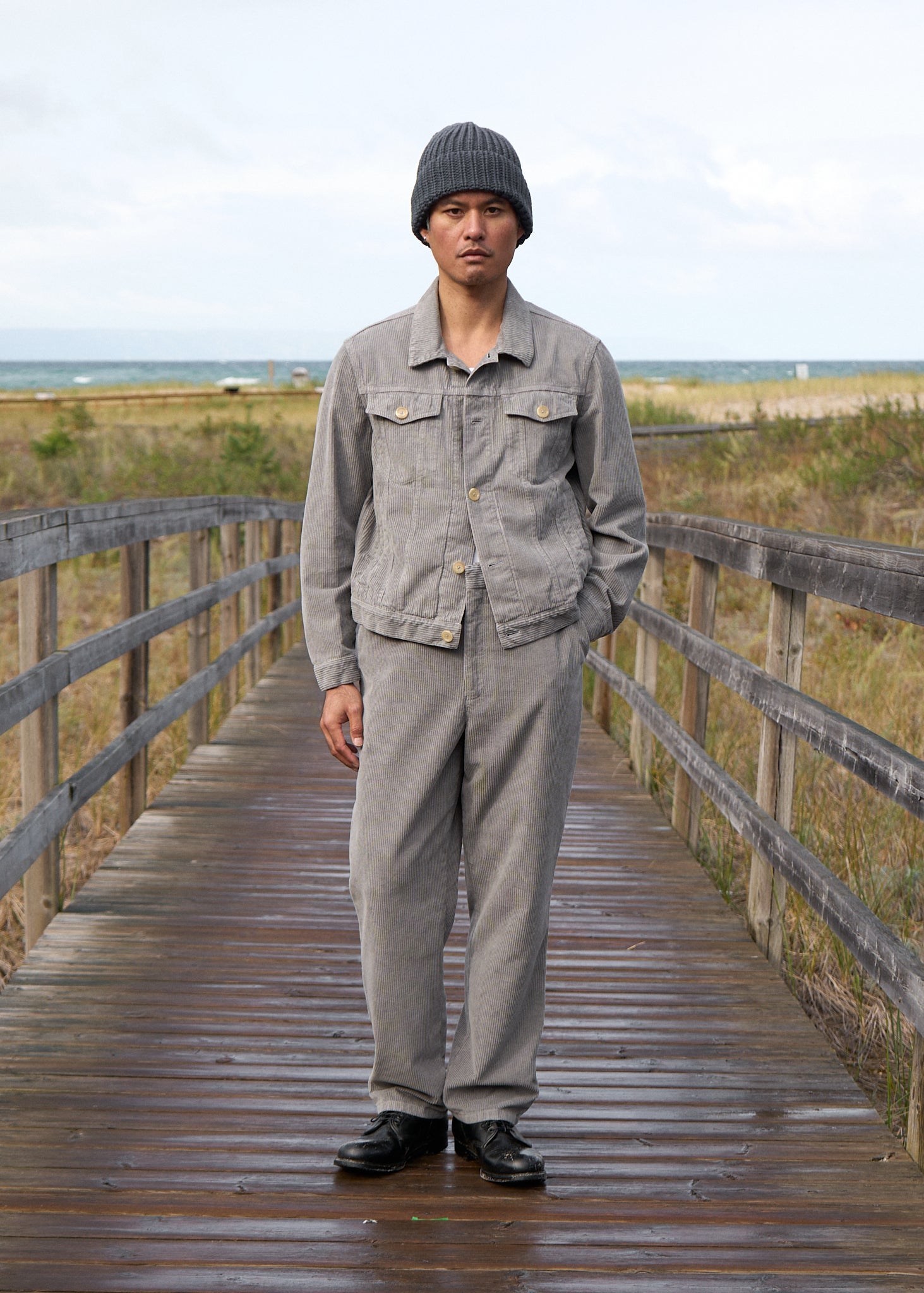 milo trouser in cotton corduroy