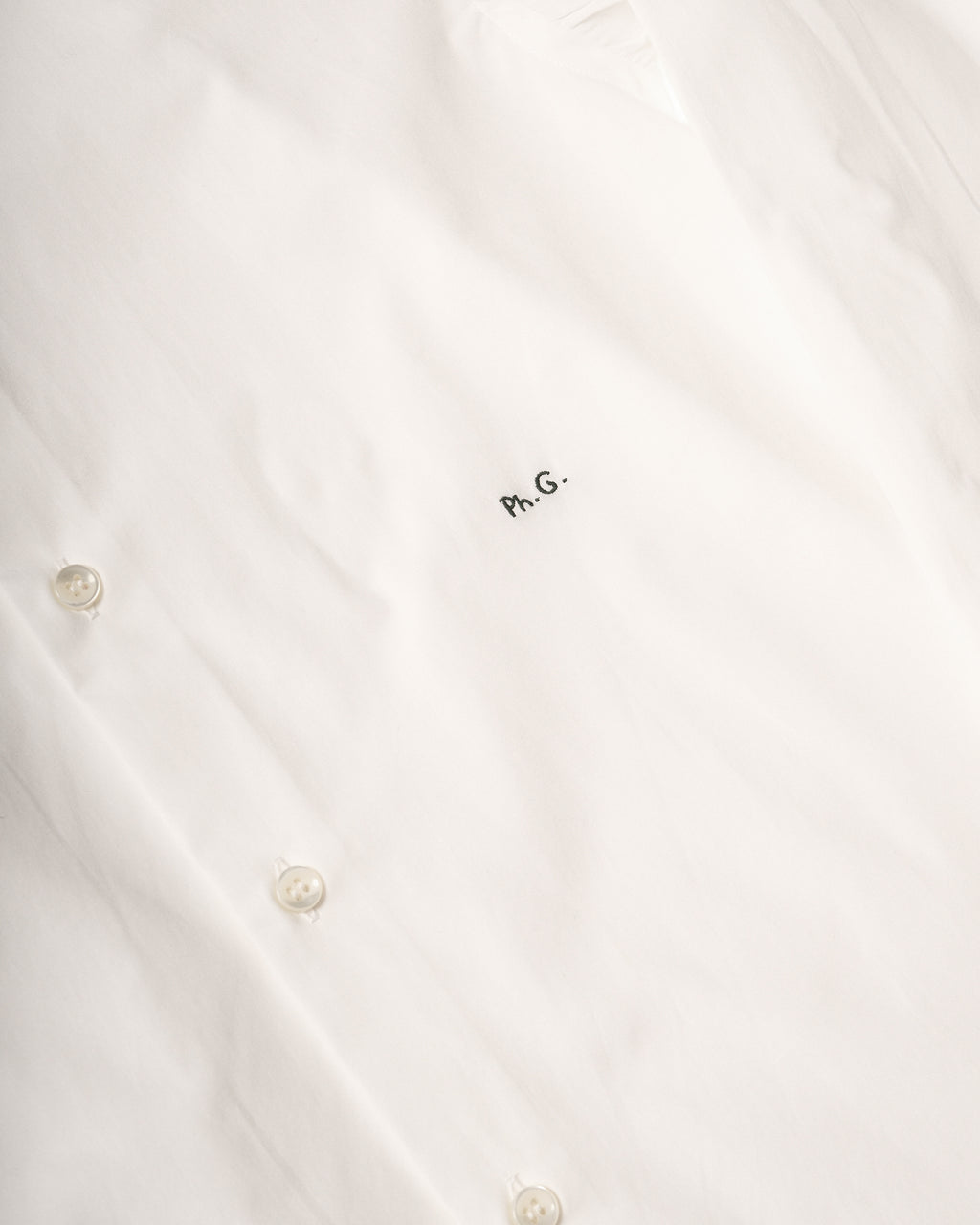 greenleaf cotton poplin shirt