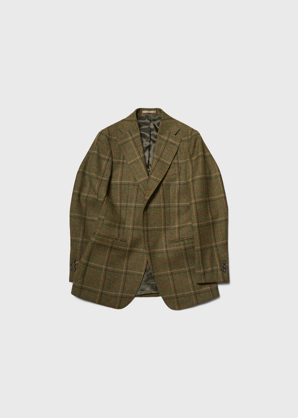 type 01 jacket in wool tweed